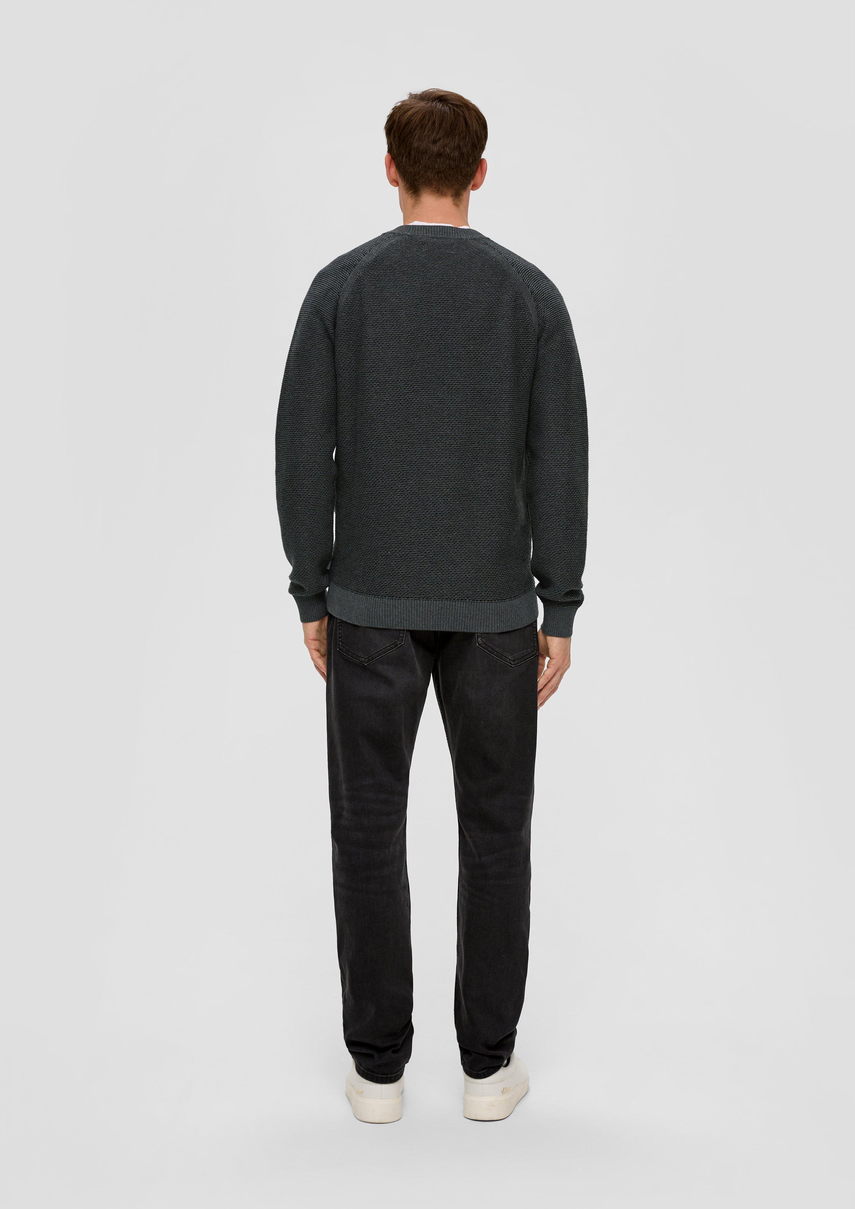 Strickpullover mit Crew Neck  2137410-98W4