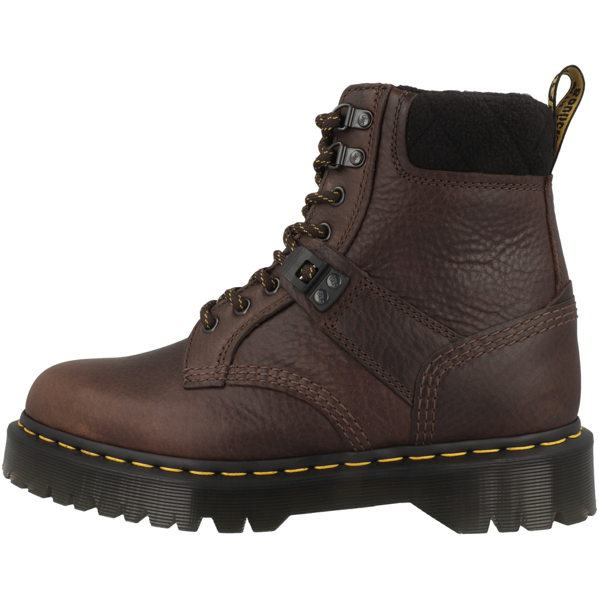 Dr. Martens 1460 Bex Fur Lined Schnürboots braun