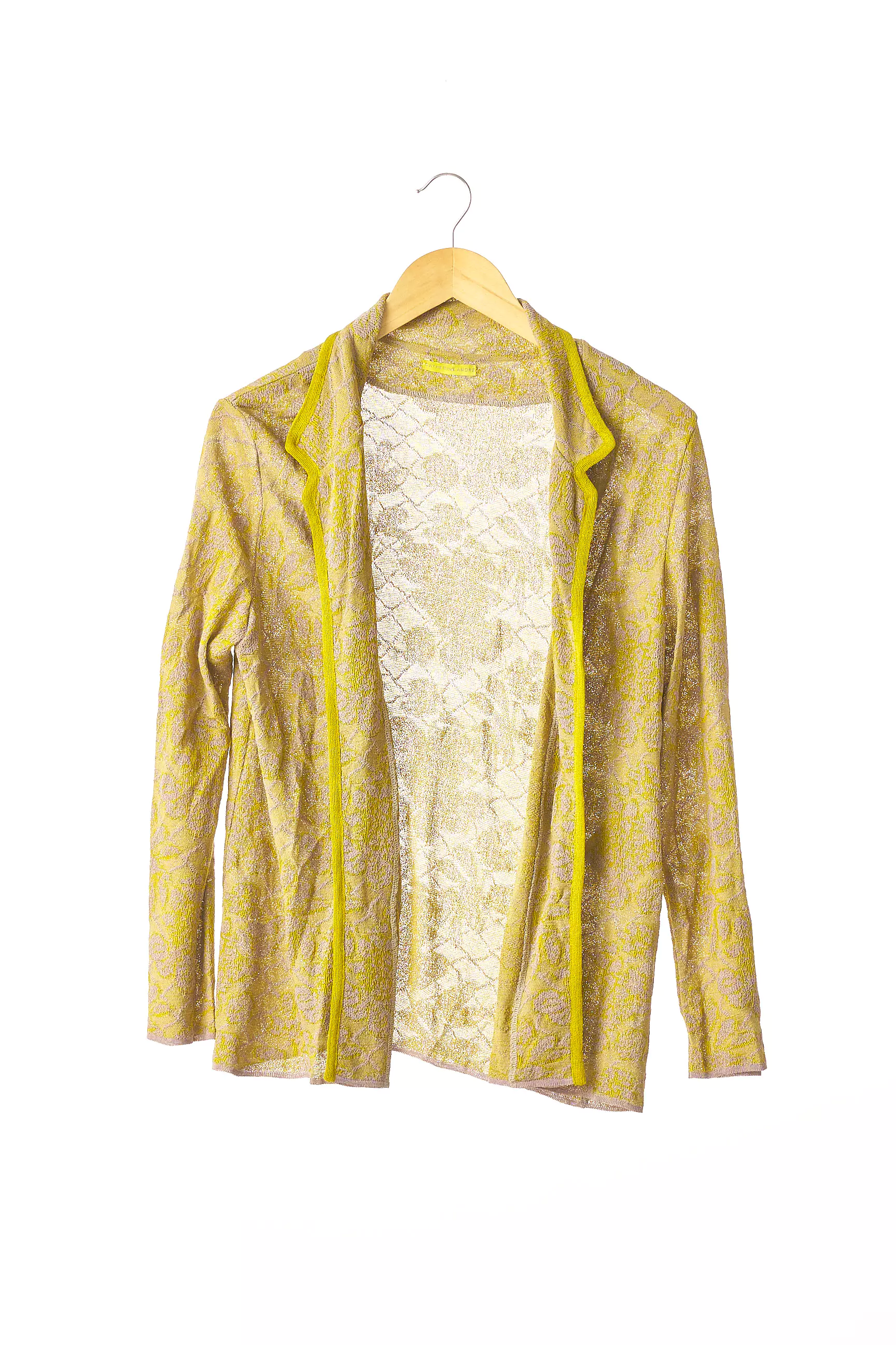Catherine Andre Cardigans Femme couleur jaune