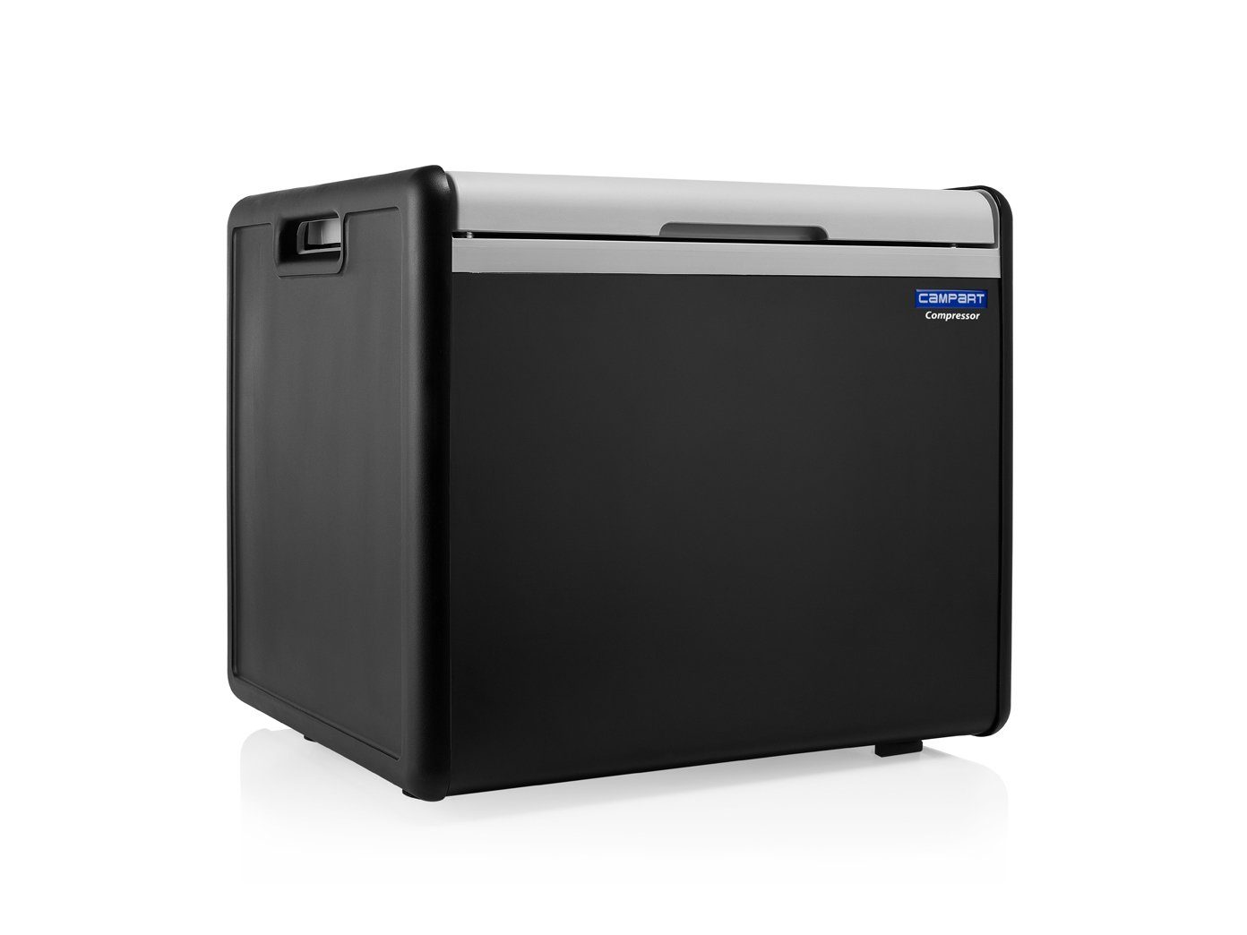 Campart Elektrische Kühlbox, 41 l, mit Strom großer Kompressor Elektro Mini Kühlschrank & Klappständer