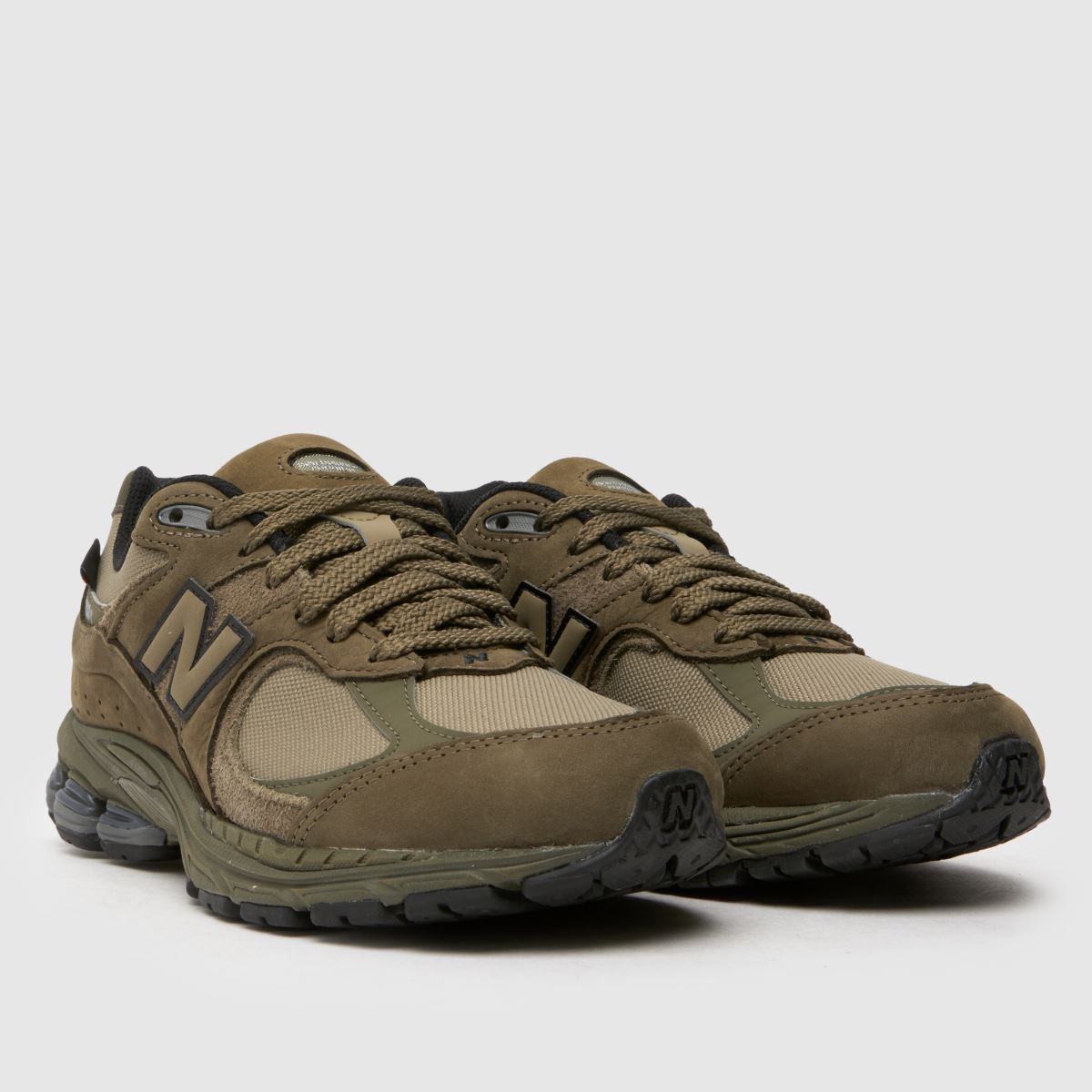 New Balance 2002r sportcipő khaki színben