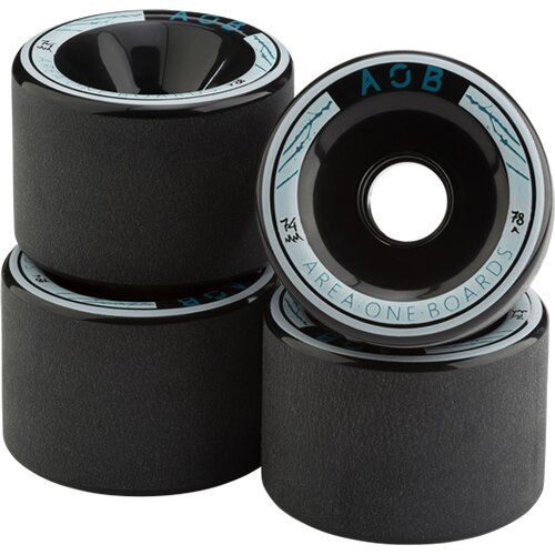 SKATEBOARD WHEEL BLACK - 78A