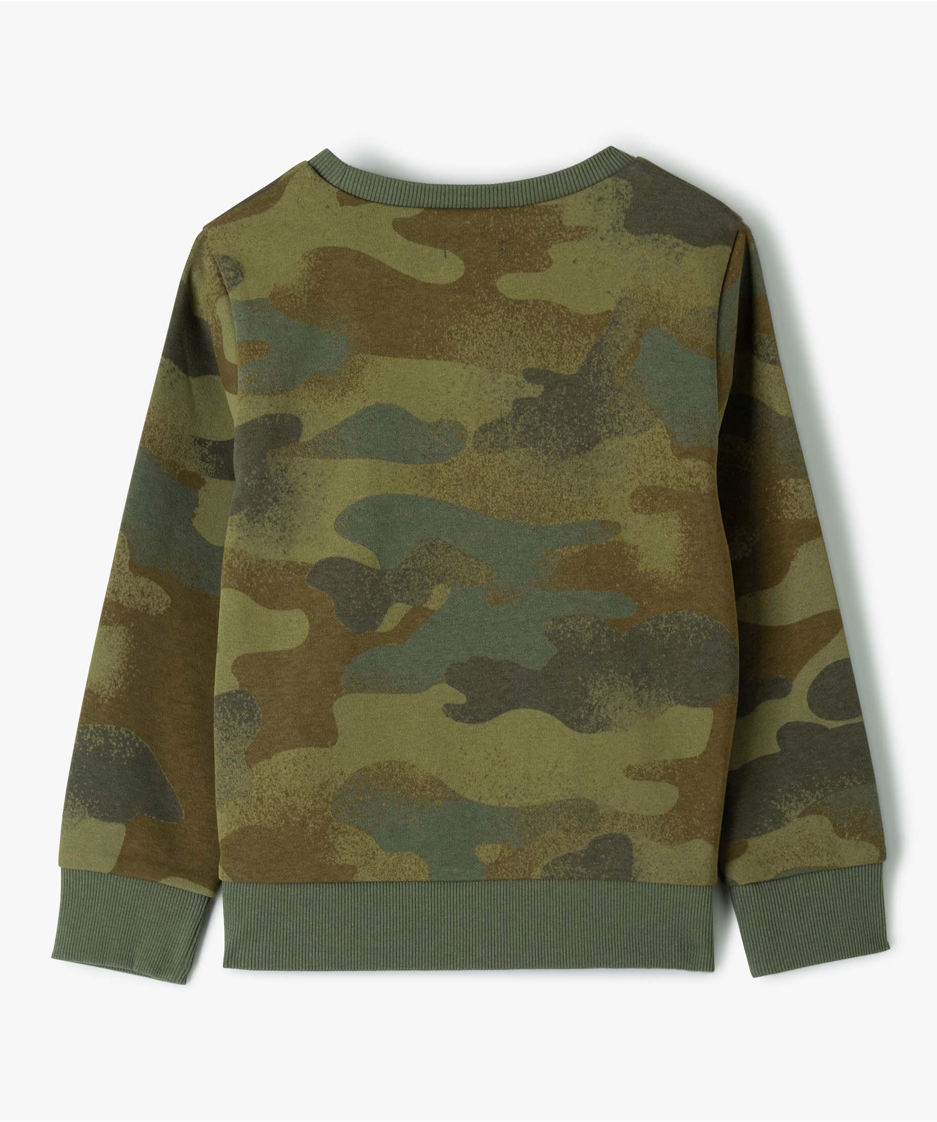 Sweat Garçon en molleton doux à motif imprime | GEMO