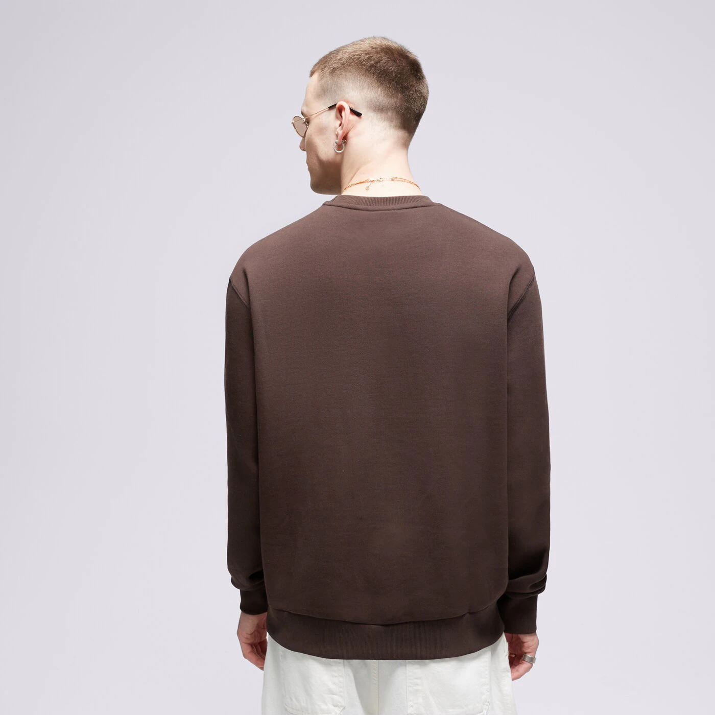 NEW ERA SWEATSHIRT NE WORDMARK CREW NECK Braun