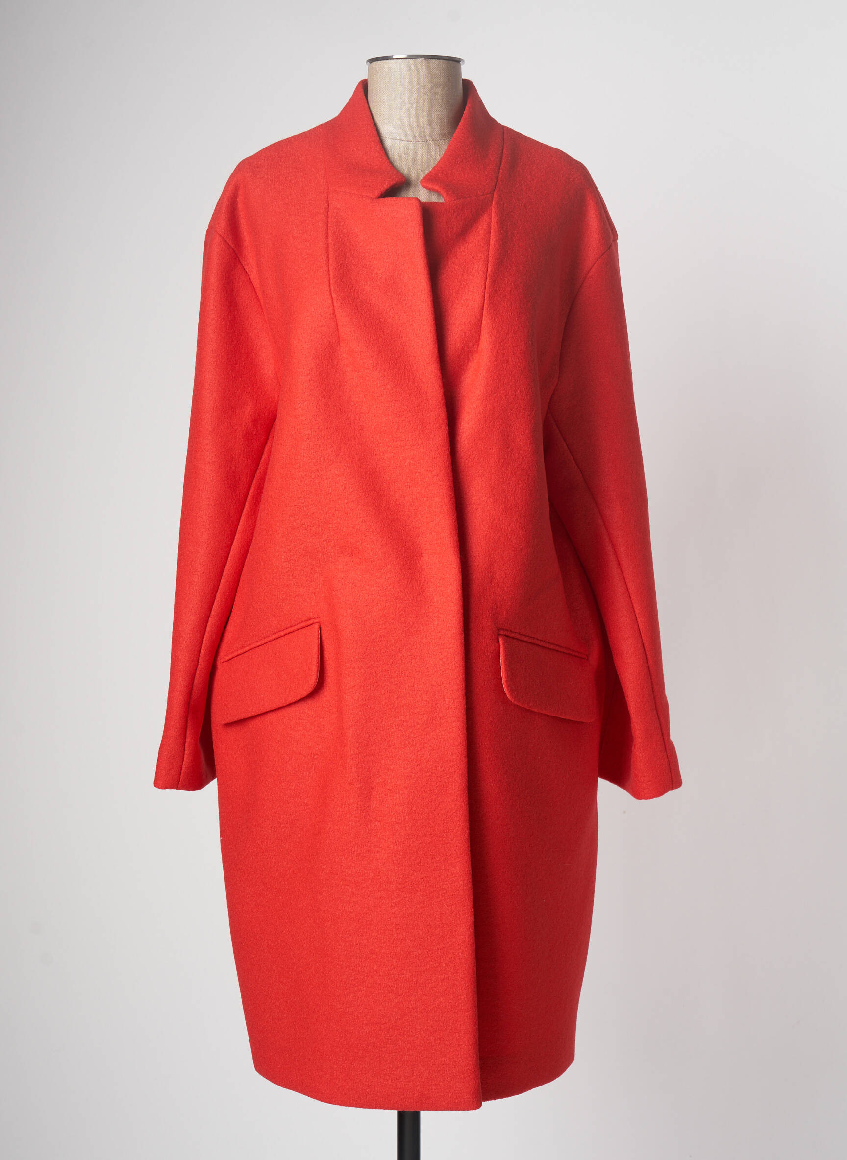 Devernois Manteaux Longs Femme couleur rouge