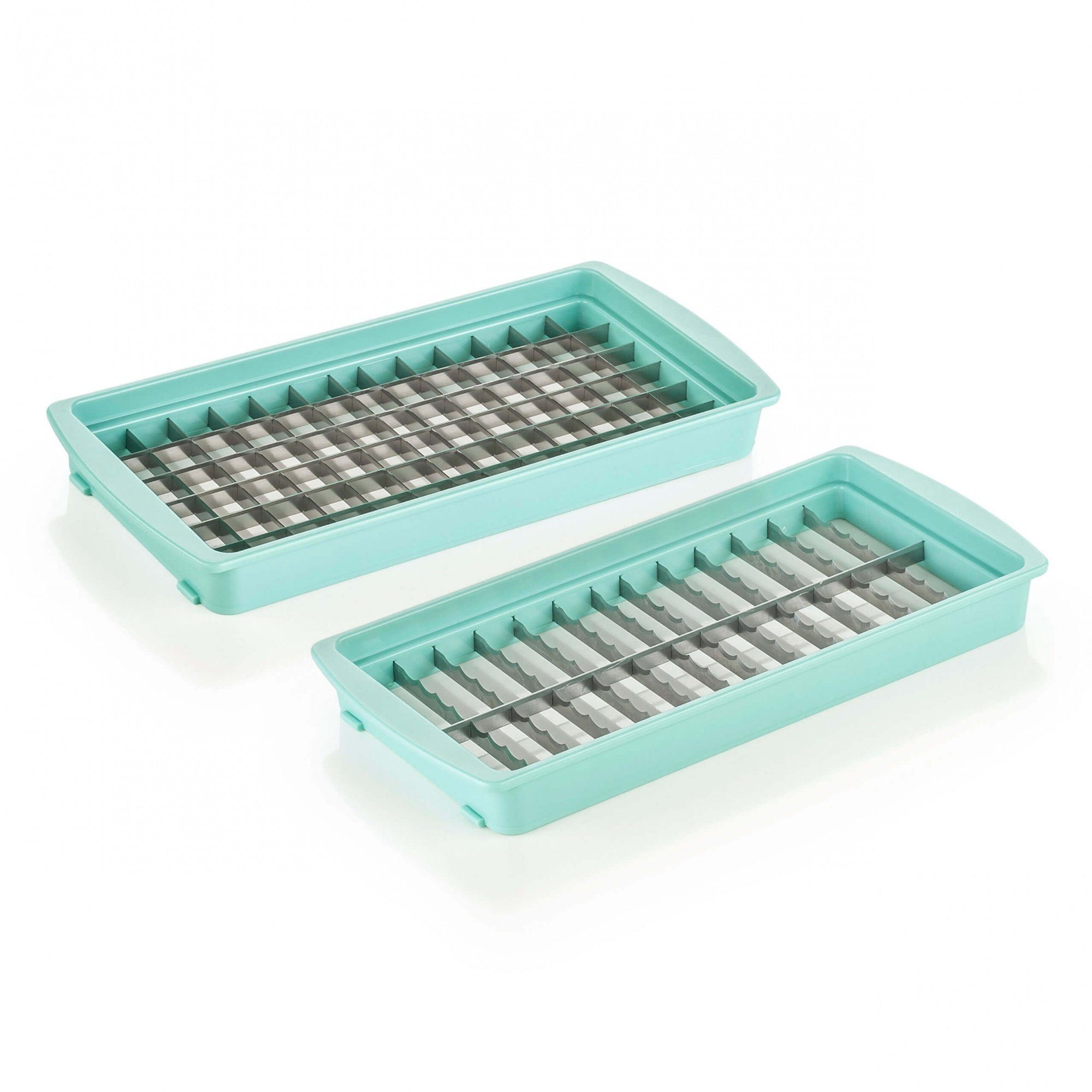 Genius Gemüsemesser Nicer Dicer Fusion XXL-Messereinsätze, Set 2-tlg., mintgrün