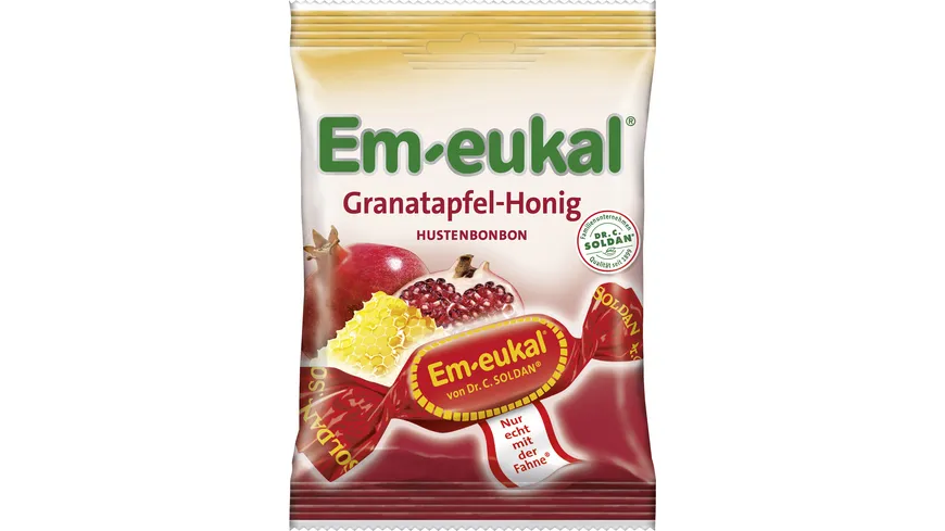 Em-eukal Granatapfel-Honig Hustenbonbons 75 g