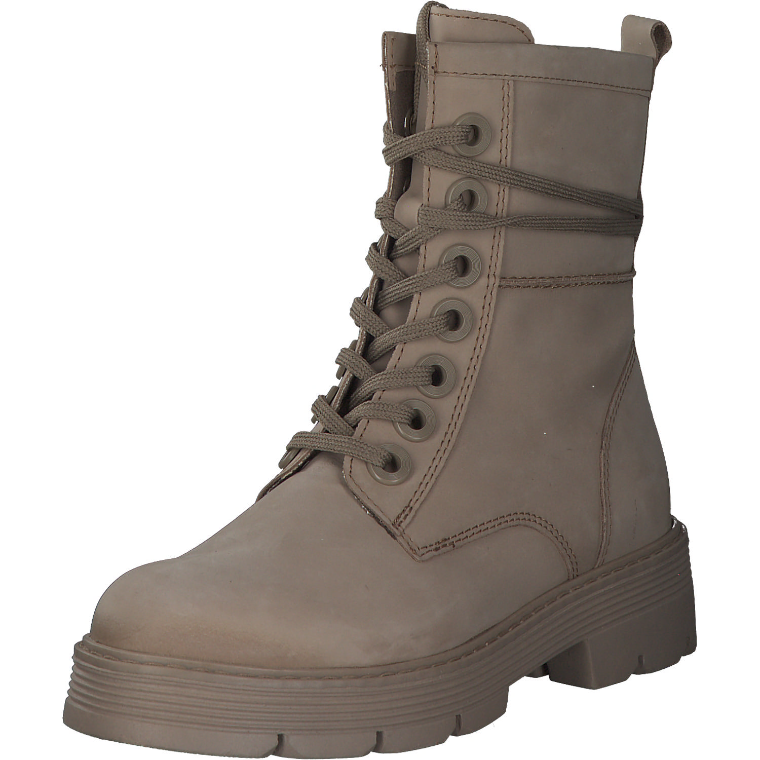 Marco Tozzi 25286, Schnürstiefeletten, Damen, Beige