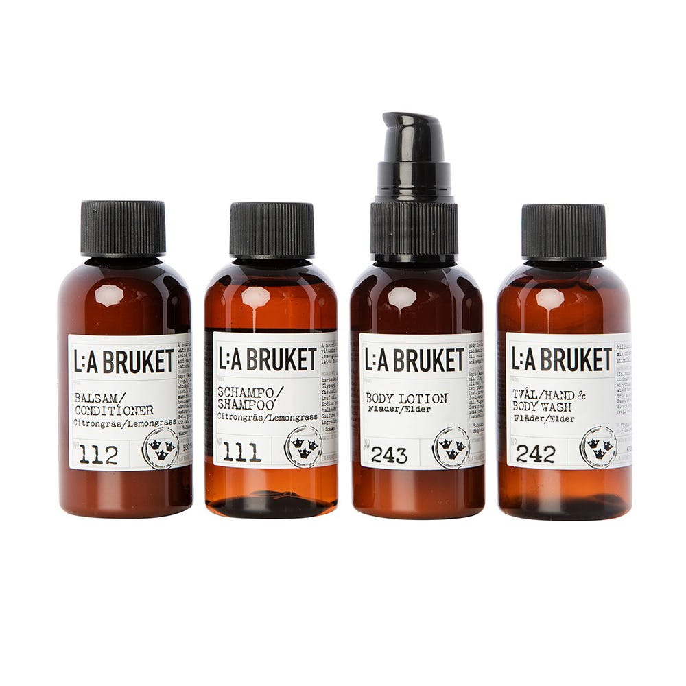 L:A BRUKET No. 239 Travel Kit 4 x 55 ml