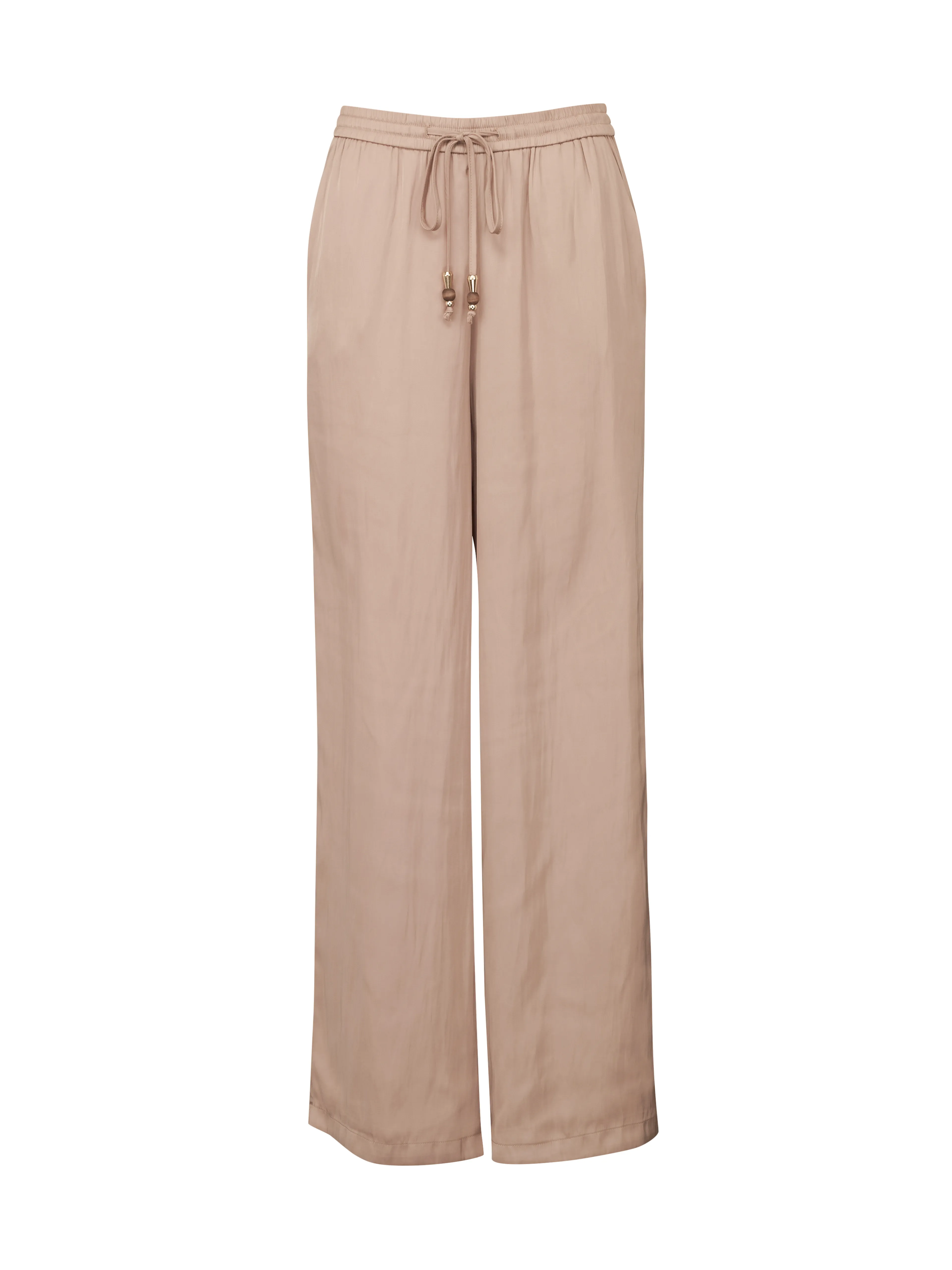 Beige weite Damenhose ORSAY