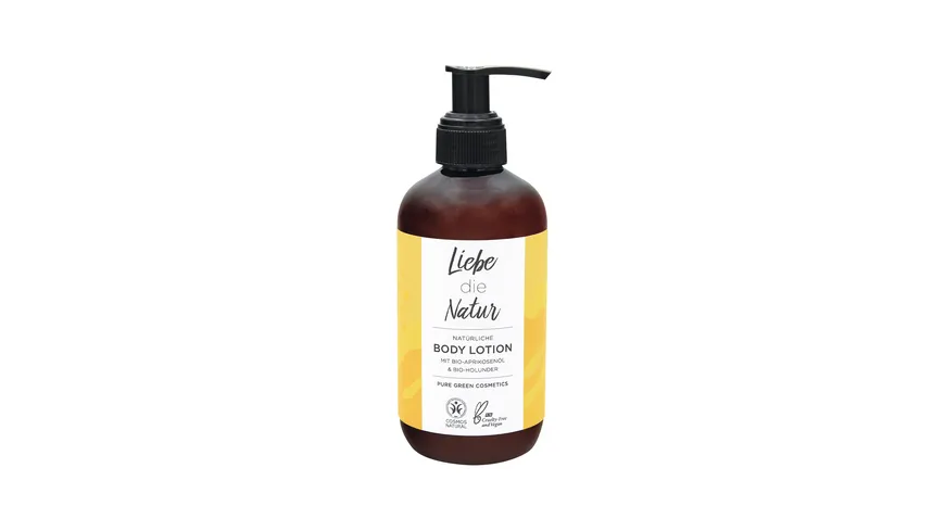 LIEBE DIE NATUR - natürliche Bodylotion Aprikose 250 ml