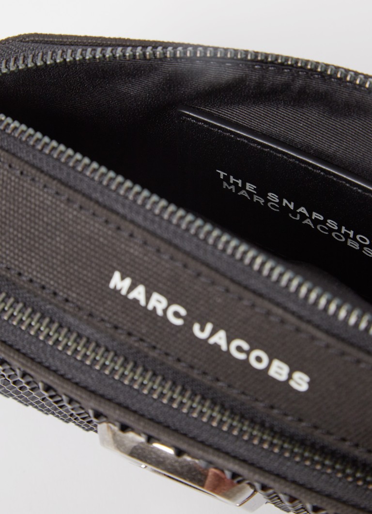 Marc Jacobs The Snapshot -kankainen olkalaukku strassikivillä
