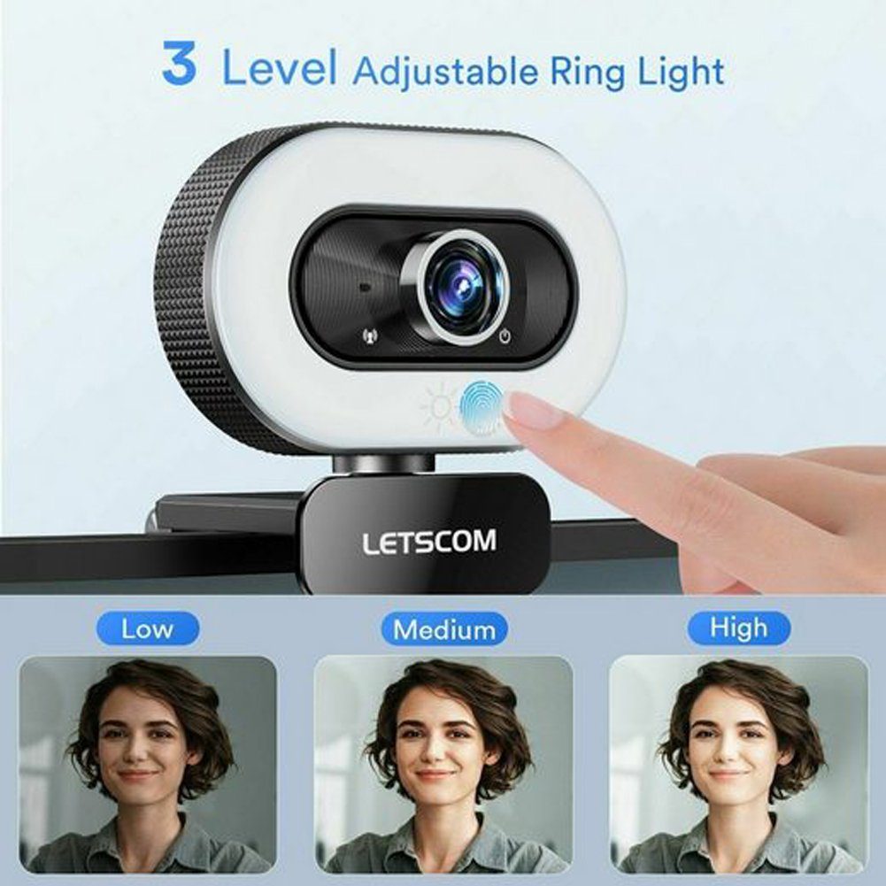 A Ade Full HD 1080P 360° Drehung Webcam