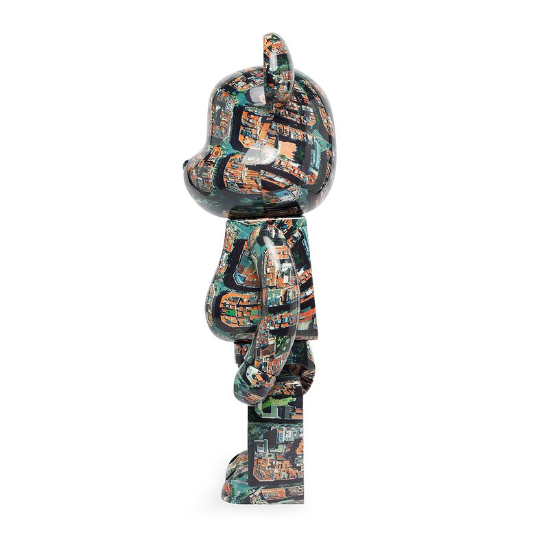 Medicom Bearbrick Benjamin Grant OVERVIEW BARCELONA 1000% multicolor