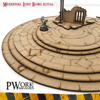 MDF Terrain Scenery: Medieval Lost Burg 06