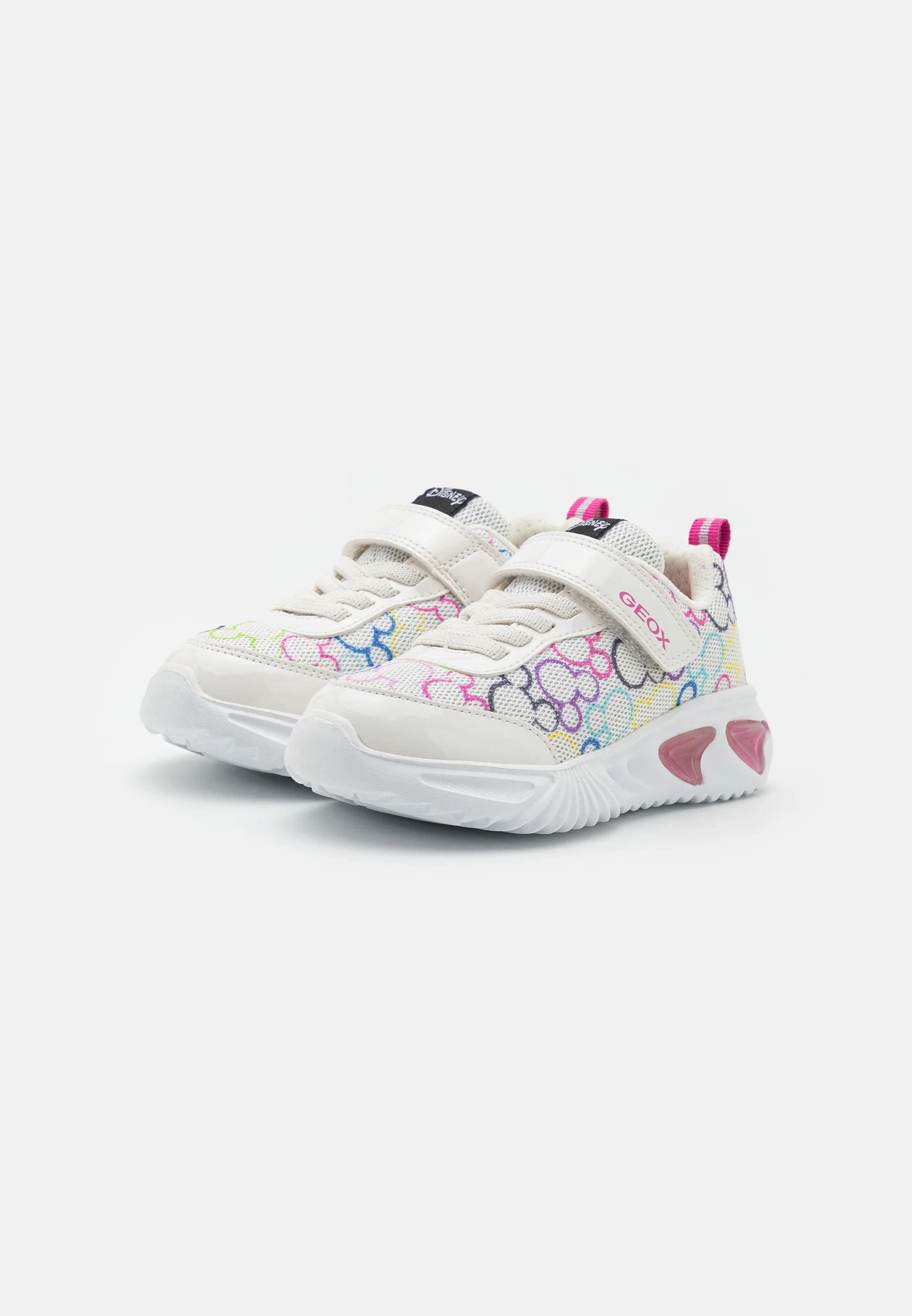 Geox DISNEY CLASSIC ASSISTER GIRL LIGHTS - Zapatillas bajas