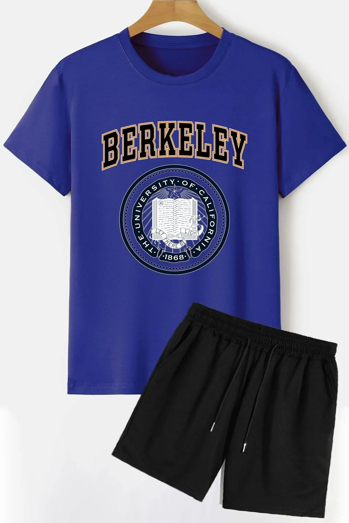 trendypassion  Berkeley Shorts T-Shirt-Trainingsanzug-Set