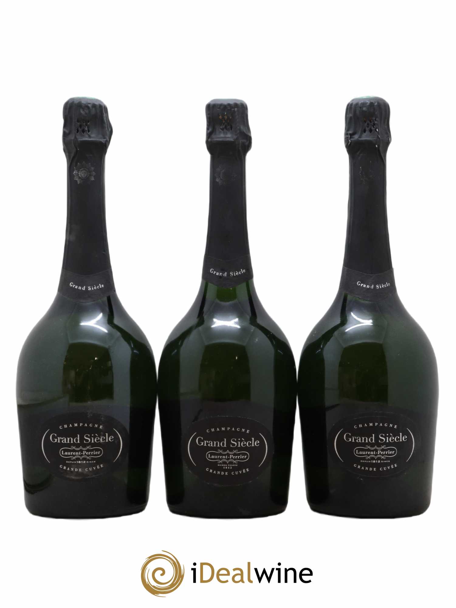 Grand Siècle Laurent Perrier   - Lot de 3 Bouteilles