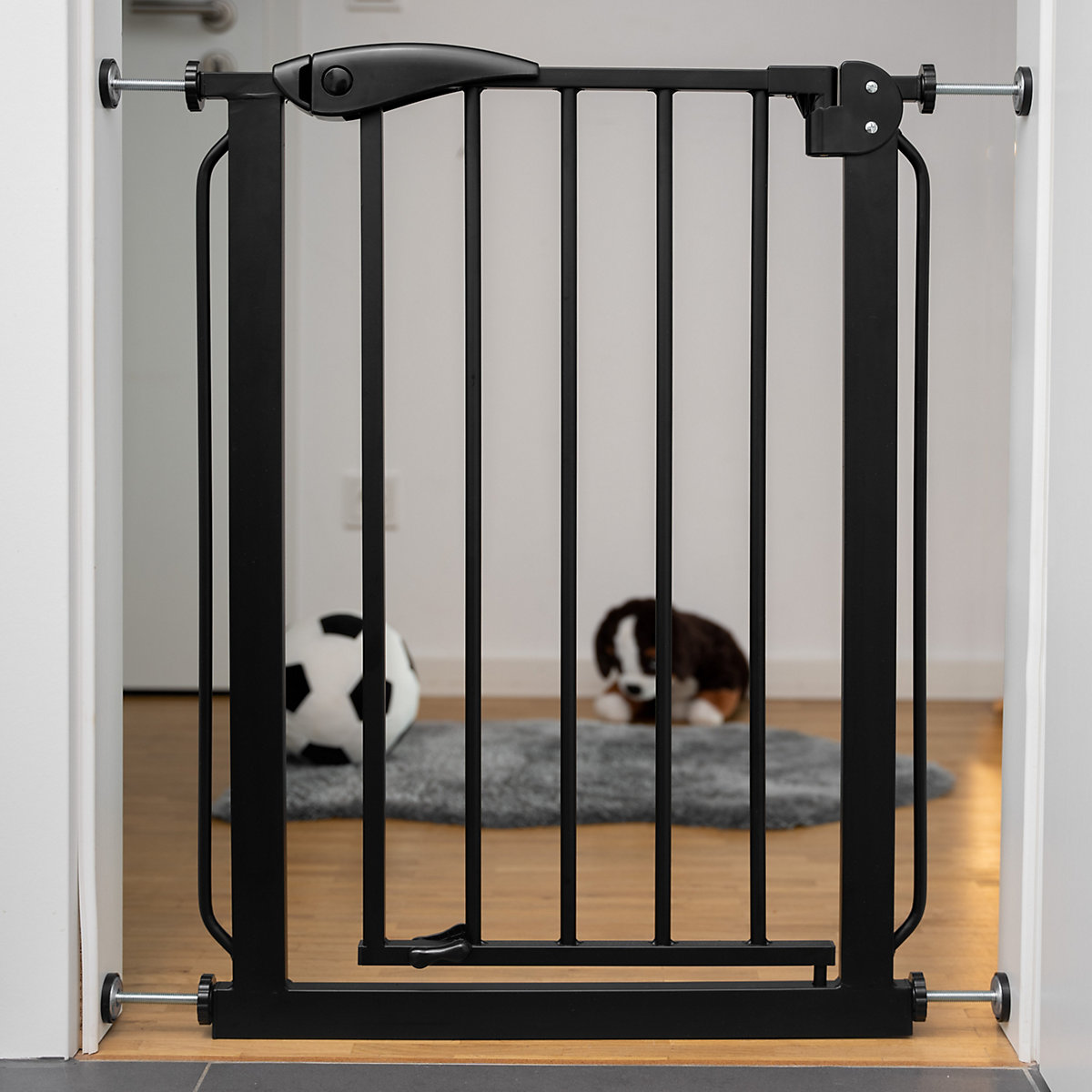 Treppen- und Türschutzgitter  ohne Bohren BERRIN 58-66cm oder 67-75cm 58 - 66 cm