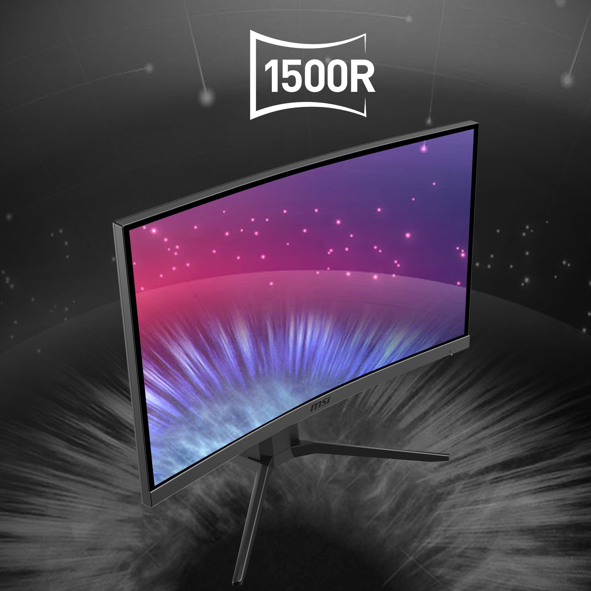 MSI G24C6P E2 Curved-Gaming-LED-Monitor (59,9 cm/24 