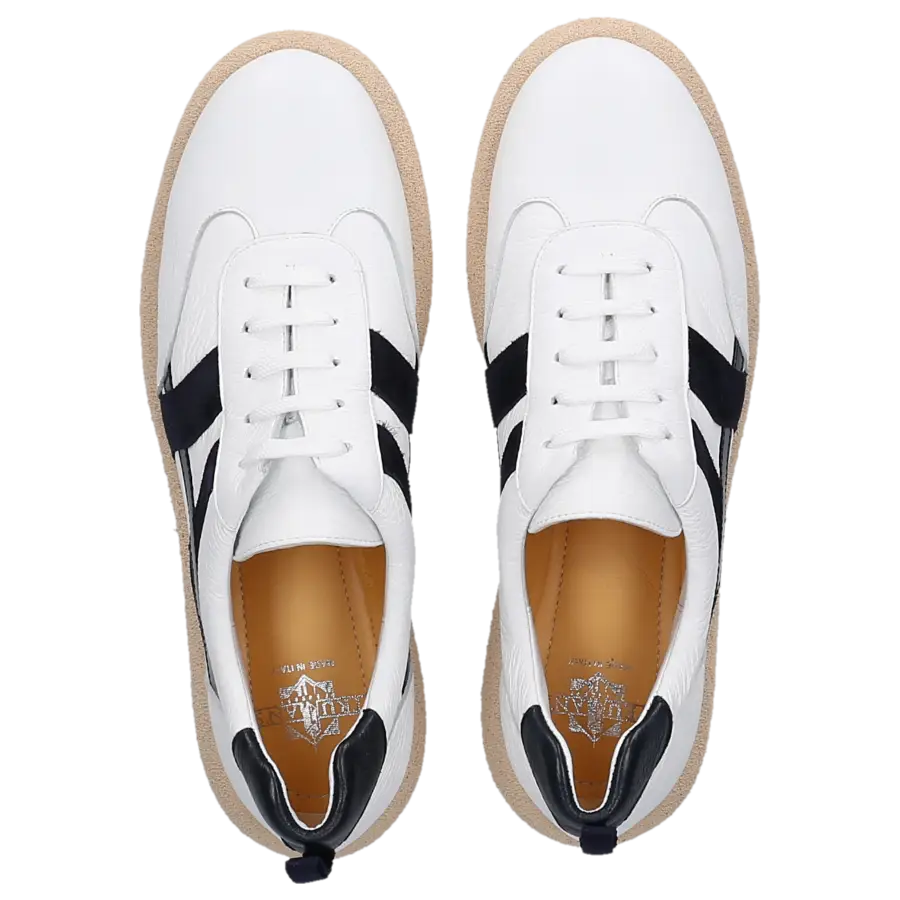 Truman's - Sneaker low 9562 Hirschleder - weiß