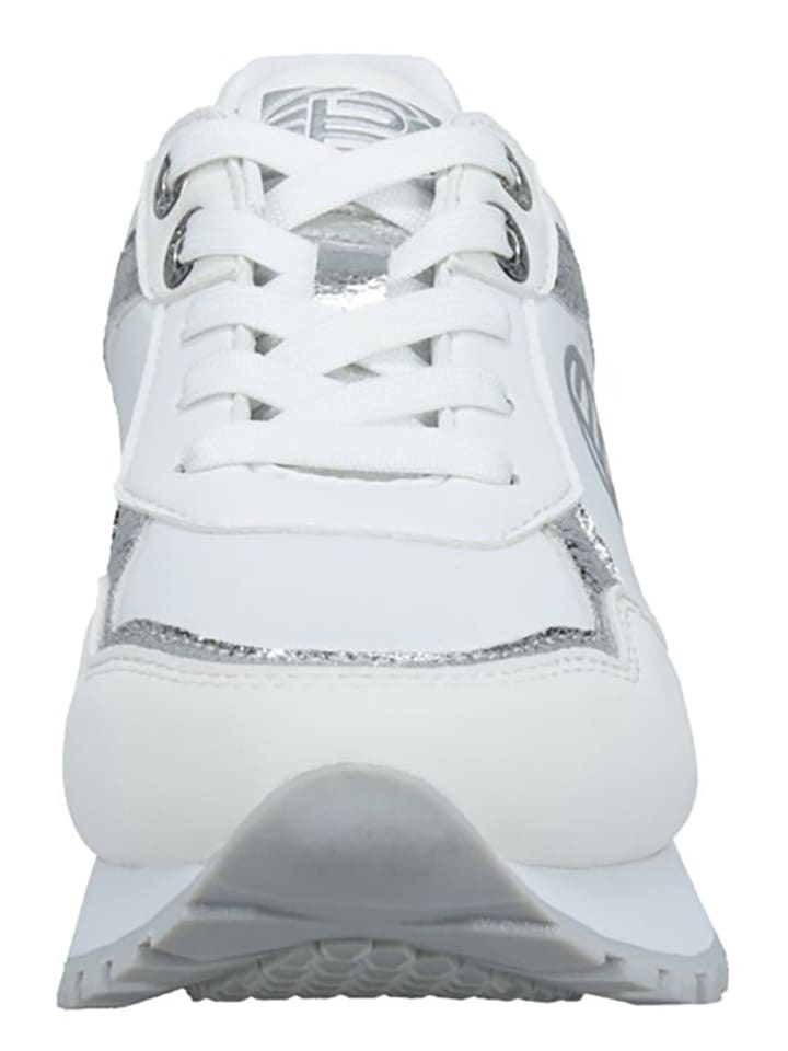 Bagatt Sneakers in Weiß/ Silber günstig kaufen