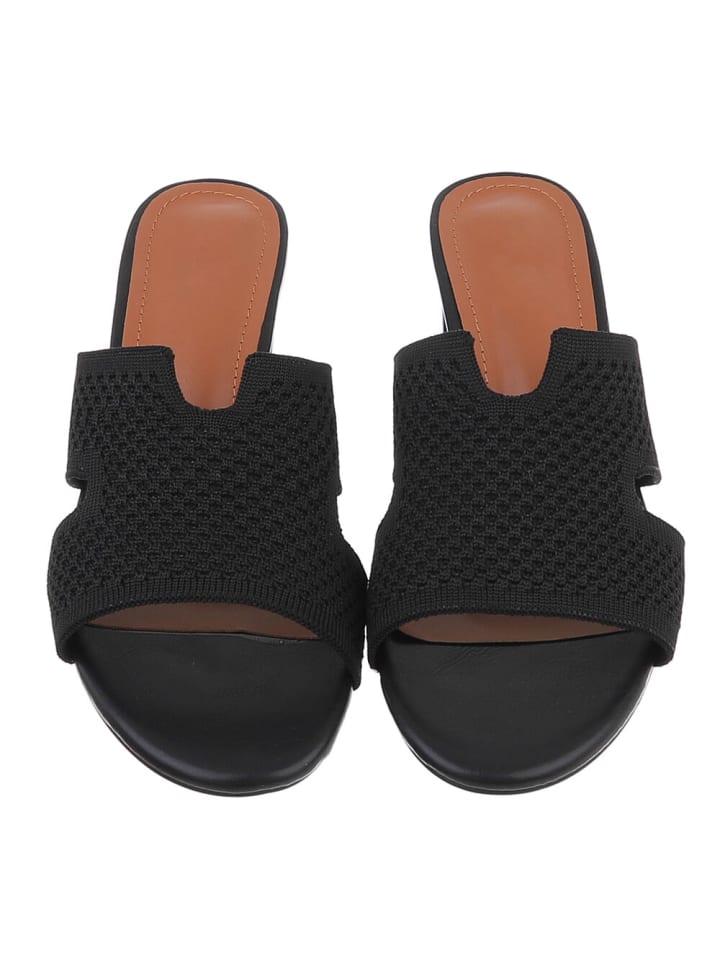 Ital-Design High-Heel Sandalette in Schwarz günstig kaufen