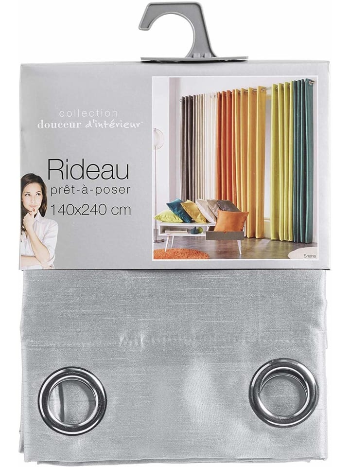 Douceur d’Intérieur Verdunkelungsvorhang in grau günstig kaufen onesize