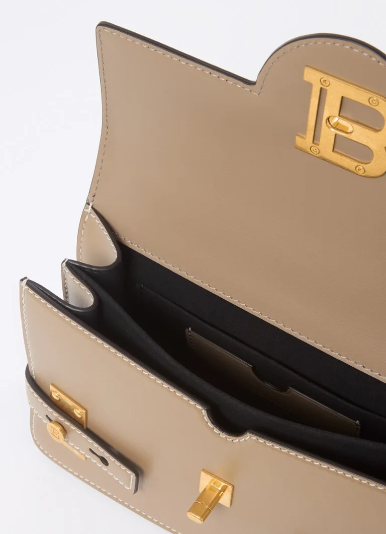 Kabelka přes rameno Balmain B-Buzz 24 z telecí kůže