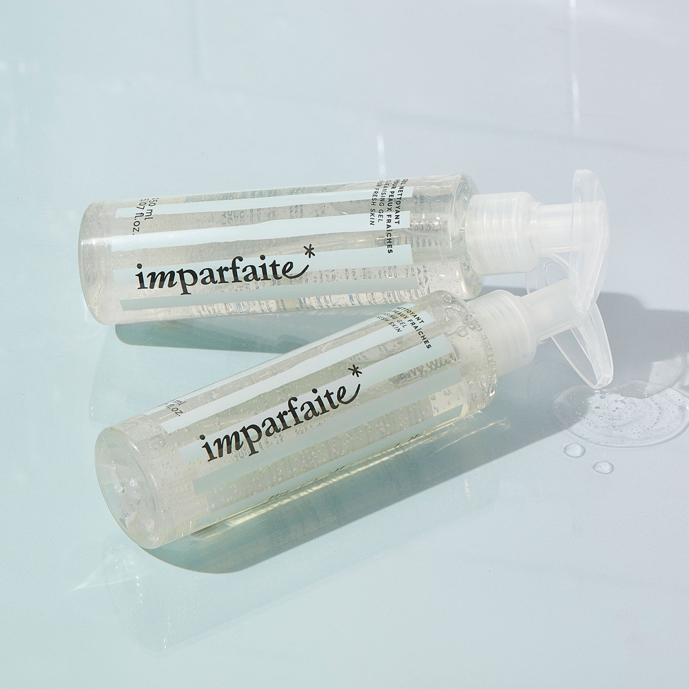 imparfaite Gel nettoyant pour peaux fraîches Nettoyant visage