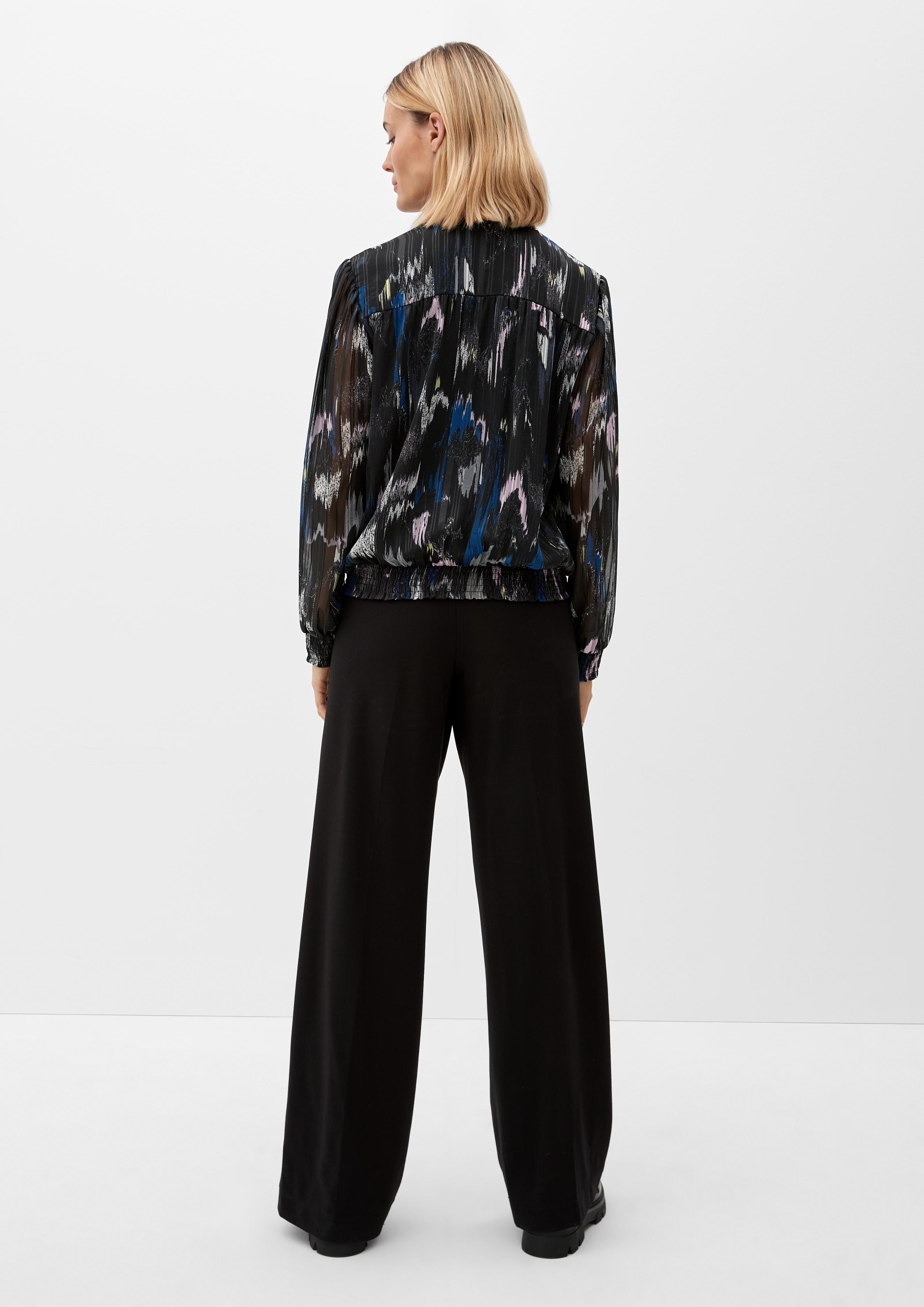 Bluse mit Rüschenkragen  2124774-99A1