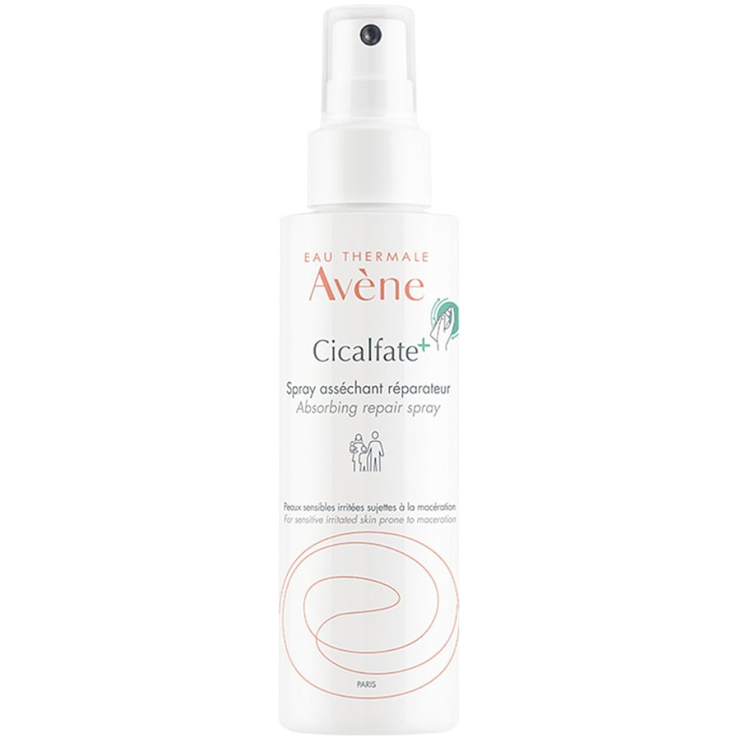 Eau Thermale Avène Cicalfate + Spray Asséchant Réparateur 100 ml