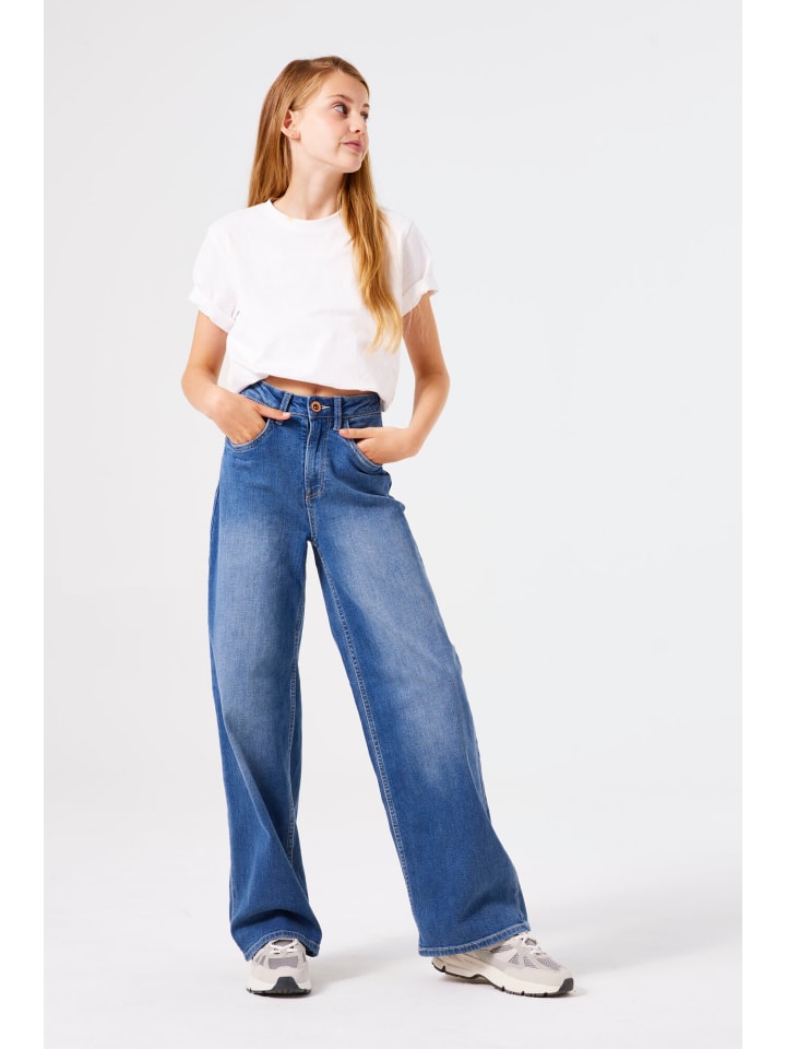 Garcia Wide Leg Pant Jeans slim fit in medium used günstig kaufen