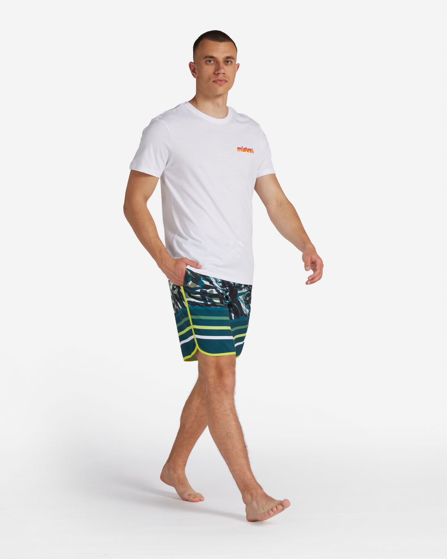 Tričko Mistral Palms M MM606S24-001