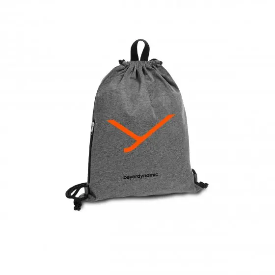 Rucksack mit Kordelzug Rucksack mit Kordelzug und beyerdynamic-Logo