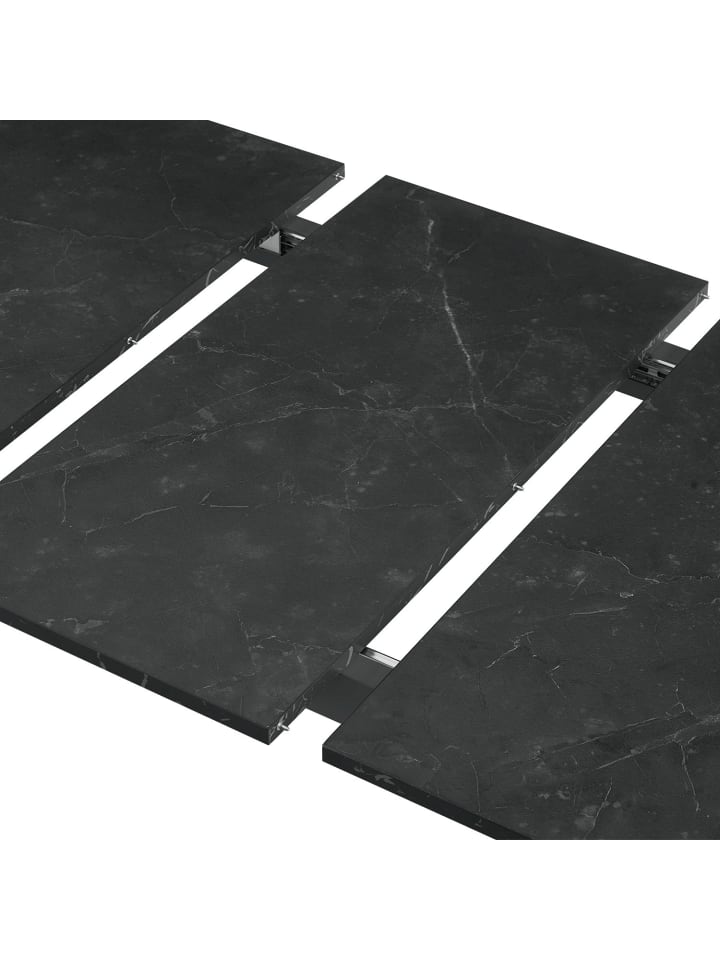 B&D Home Ausziehtisch LIO in Marmor - (B)120-160 x (H)76 x (T)80 cm günstig kaufen onesize
