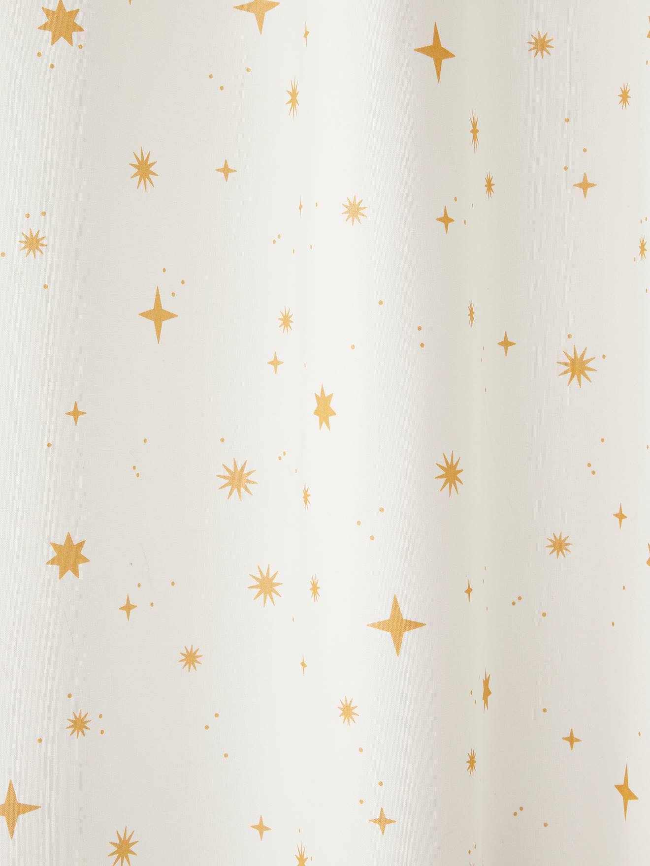 Rideau occultant étoiles blanc/étoiles