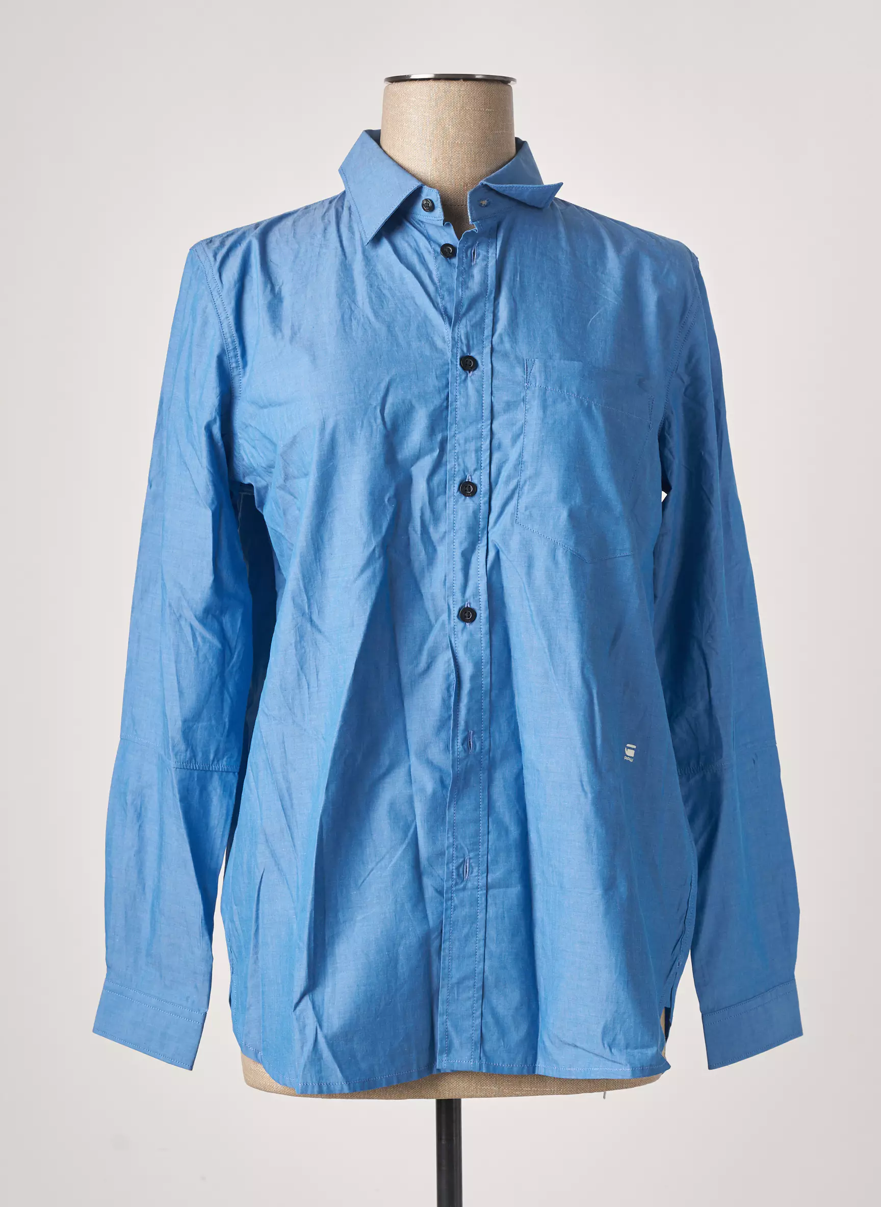 G Star Chemisiers Femme couleur bleu