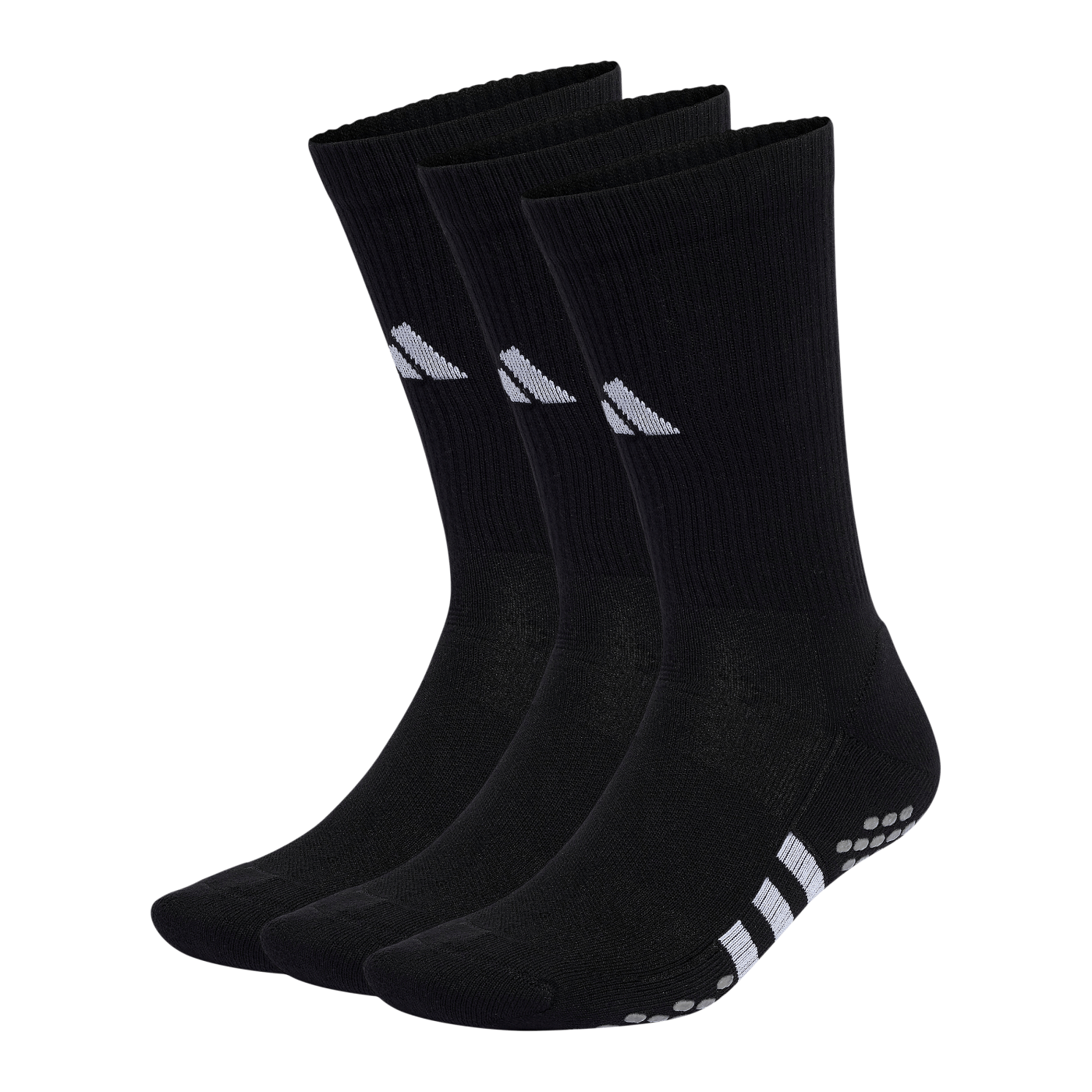 adidas Performance Crew Socks 3er Pack Schwarz