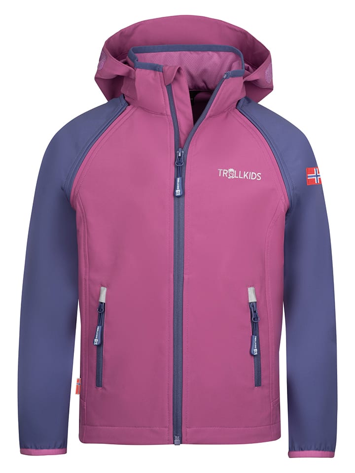 Trollkids Zipp-Off-Softshelljacke 