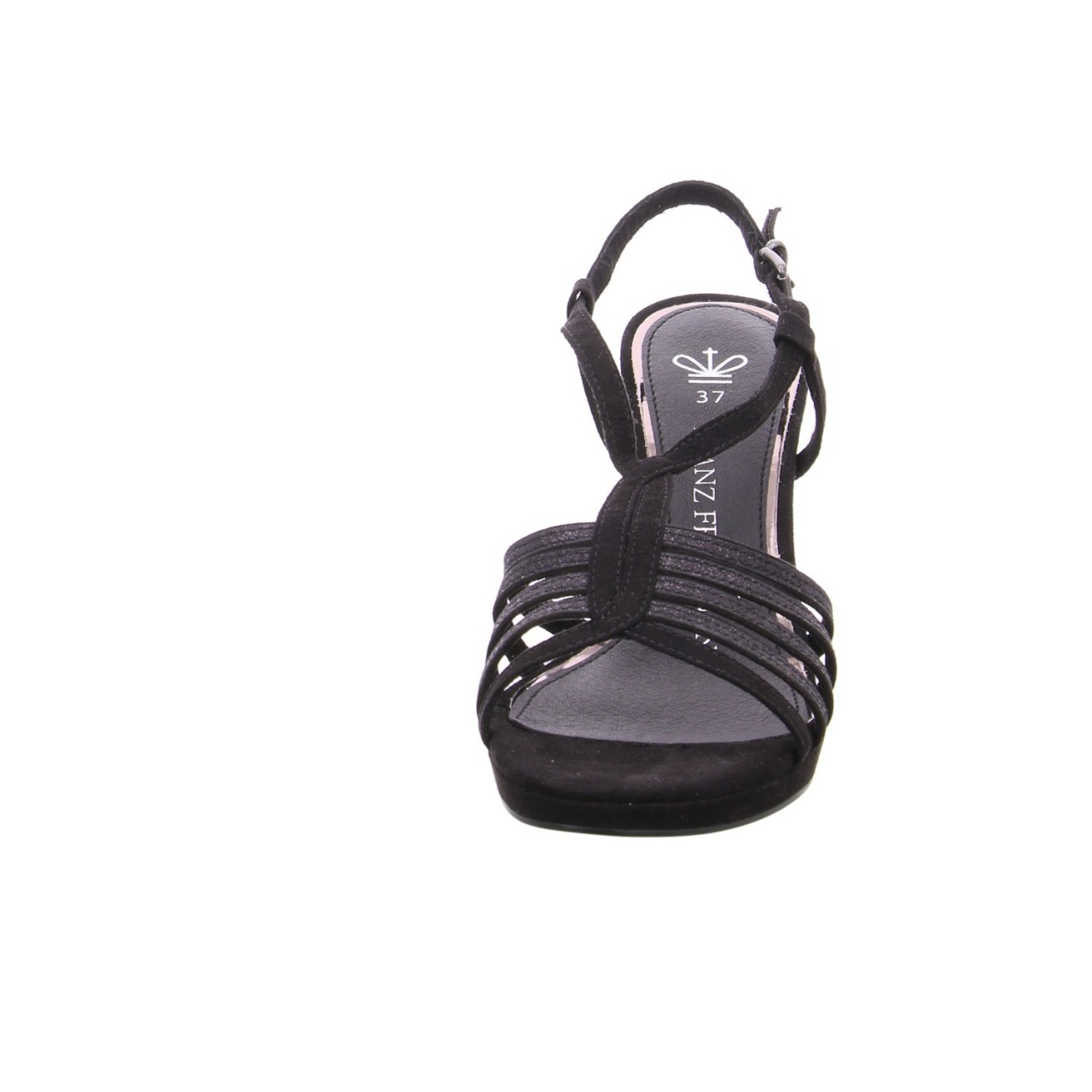 FRANZ FERDINAND Riemchen Sandalen schwarz
