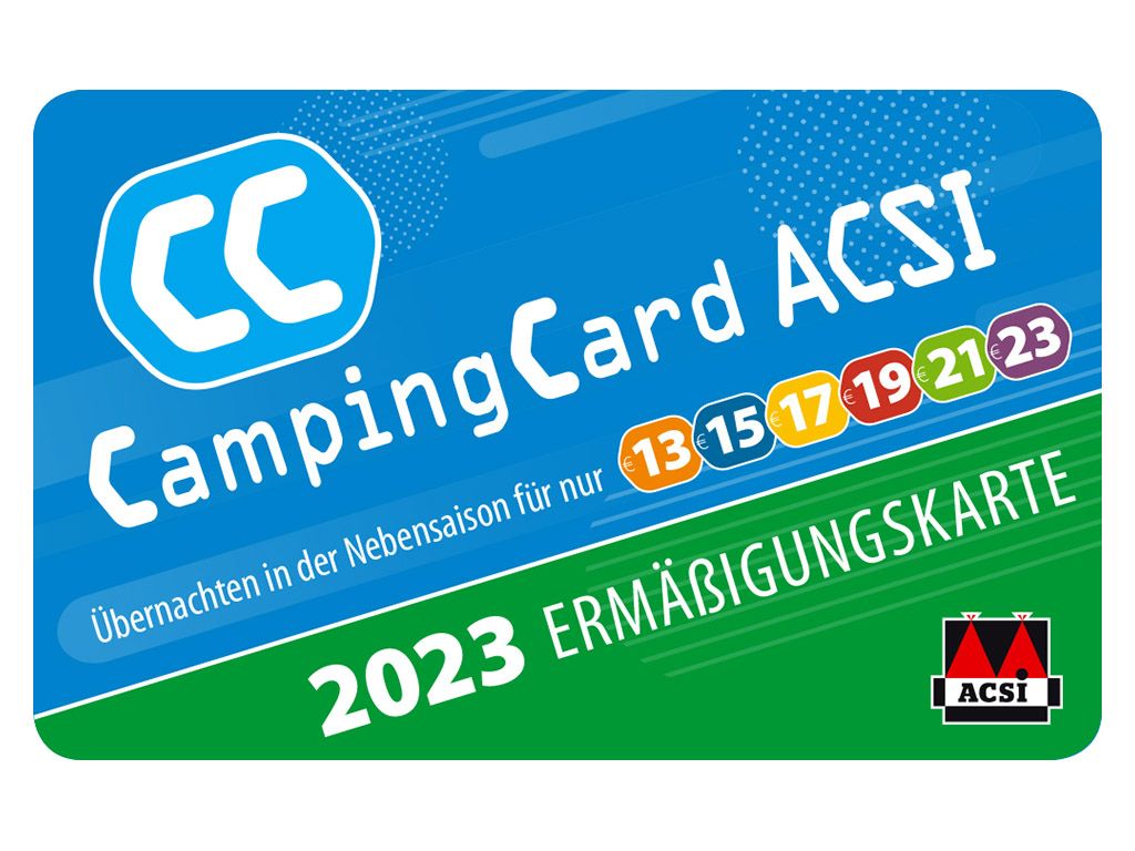 ACSI 2023 Campingcard & Stellplatzführer