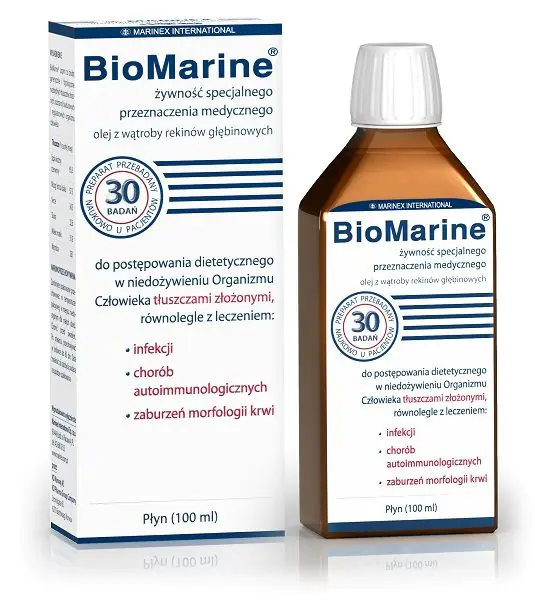 „BioMarine 1140“, giliavandenių ryklių kepenų taukai, skystas
