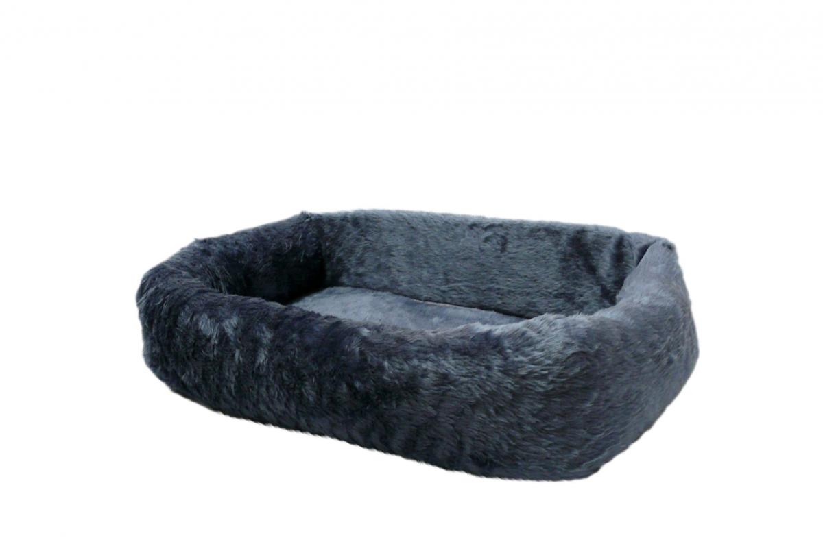 Silvio Design Hunde Tiersofa de Luxe 55 blau
