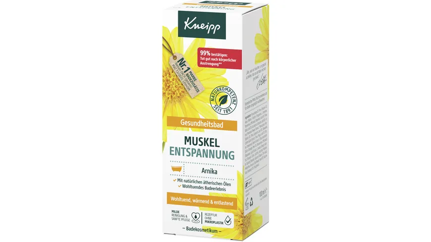 Kneipp Gesundheitsbad Muskel Entspannung 100 ml