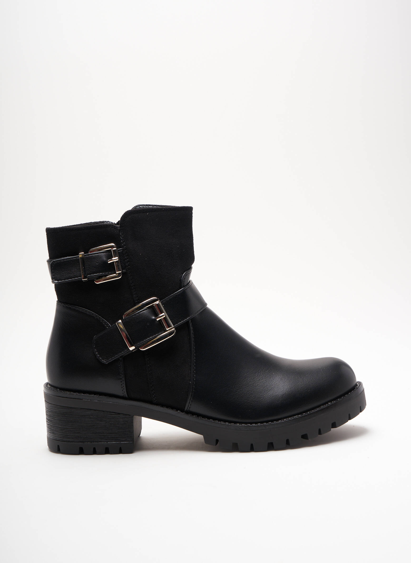 Ideal Shoes Bottines Femme couleur noir