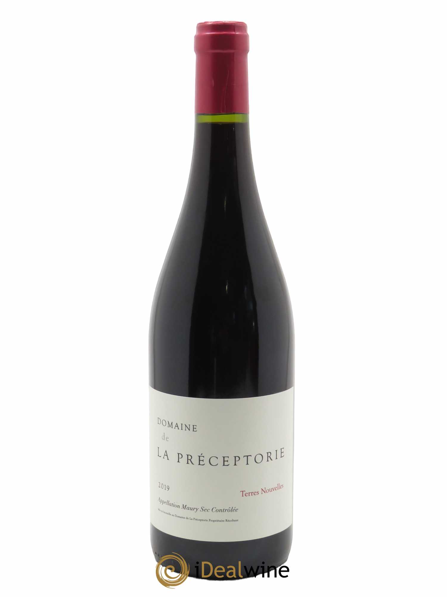 Maury Sec La Préceptorie Les Terres Nouvelles  2019 - Lot de 1 Bouteille