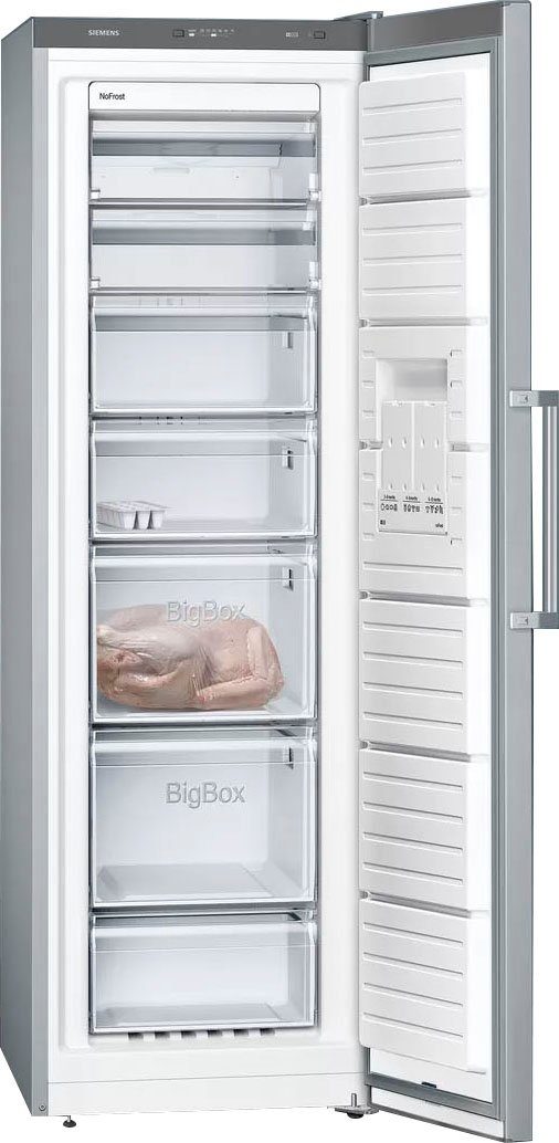 SIEMENS Gefrierschrank iQ300 GS36NVIFV, 186 cm hoch, 60 cm breit