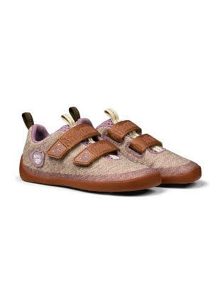 Affenzahn Jungen- Halbschuhe Halbschuh Knit Happy Katze in Beige günstig kaufen