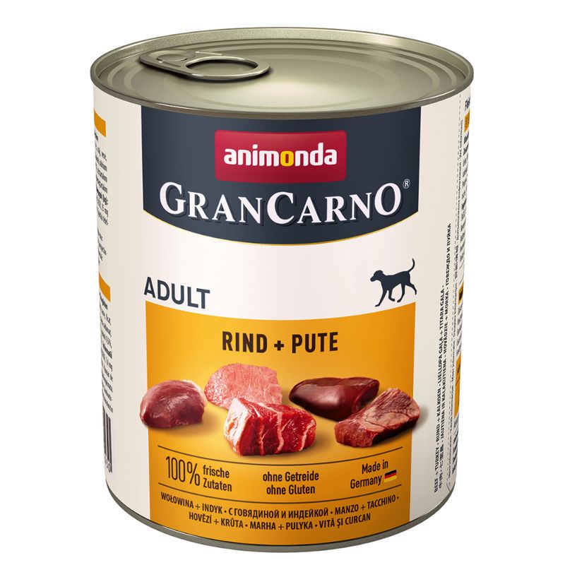 Probierpaket animonda GranCarno Original Adult 6 x 800 g